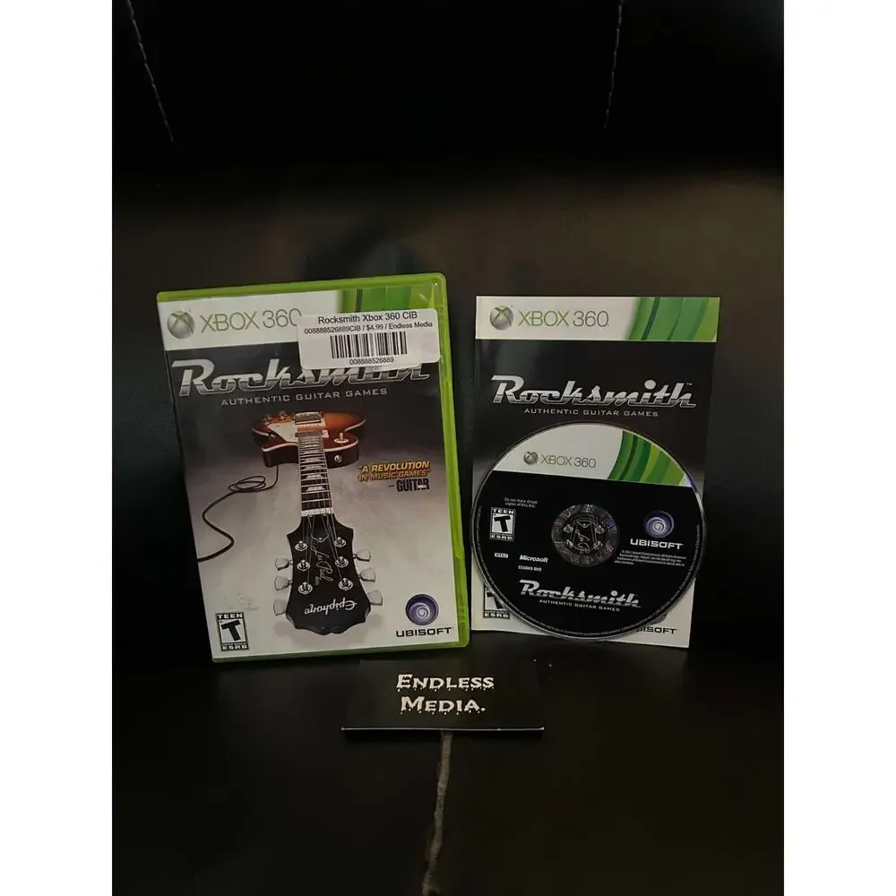 Rocksmith Microsoft Xbox 360 CIB Video Game